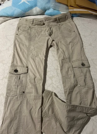 pantalones beis, cargo, mujer, marque: TRF Denim, état: Bon état, taille: L / 40 / 12, 3,00 €, 3,85 € Protection acheteurs incluse