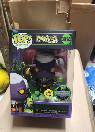 Funko pop nft funkoween Nightmare freddy, merk: Funko, staat: Heel goed, maat: Pasgeborene, 44 cm, € 425,00, € 446,95 inclusief Kopersbescherming