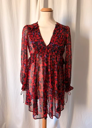 Robe SFERA Collection - Motif floral - Taille 36, marque: Sfera Collection, état: Très bon état, taille: S / 36 / 8, 9,00 €, 10,15 € Protection acheteurs incluse