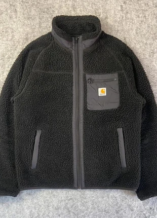 Polaire Carhartt noire logo brodé sur la poitrine - S, marke: Carhartt, zustand: Sehr gut, größe: S, 94,90 €, 100,35 € inklusive Vinted-Käuferschutz