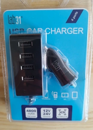 USB car charger, marca: LAB31, estado: Nuevo sin etiquetas, 8,00 €, 9,10 € Protección al comprador incluida