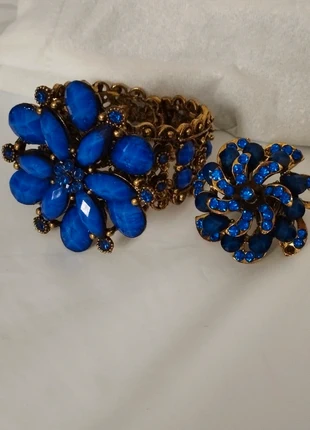 Bijoux fantaisie bleu, condition: Very good, €4.00, €4.90 includes Buyer Protection