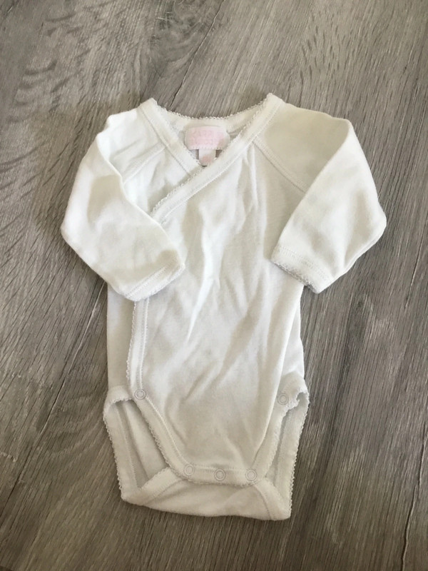 Body blanco bebe Talla 0 nanos Vinted