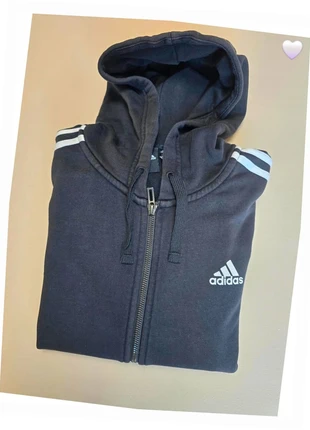 sweat pull à capuche zippé Adidas homme noir – Taille M, marke: adidas, zustand: Sehr gut, größe: M, 13,00 €, 14,35 € beinhaltet Vinted-Käuferschutz Pro