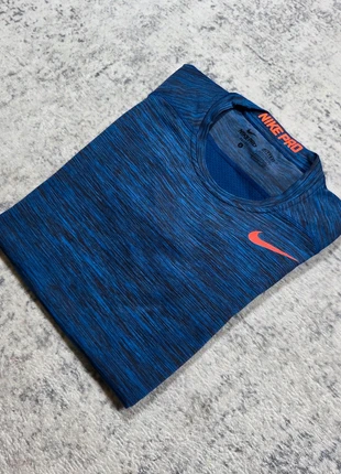 T-shirt Nike Pro Dri-Fit Bleu S Homme Fitted Sport Technique Vintage, brand: Nike, condizioni: Ottime, taglia: S, €24.95, €26.90 include la Protezione acquisti Pro
