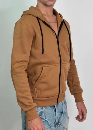 Felpa felpata invernale con zip, cammello gold, 310, tg M. Nuovo con cartellino., marque: felpa felpata invernale, état: Neuf avec étiquette, taille: M, 12,48 €, 13,80 € Protection acheteurs incluse