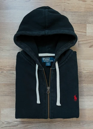 Gilet sweat à capuche avec zip Ralph Lauren noir |taille XL|, brand: Ralph Lauren, condition: Very good, size: XL, €55.00, €58.45 includes Buyer Protection