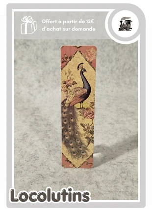 π Marque page paon, staat: Heel goed, β¬ 1,00, β¬ 1,75 inclusief Kopersbescherming Pro