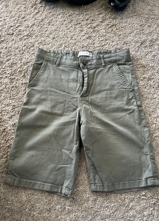 Calções chino ZARA verdes size10, marca: Zara, estado: Muito bom, tamanho: 10 anos / 140 cm, €4.00, €4.90 inclui Proteção do Comprador