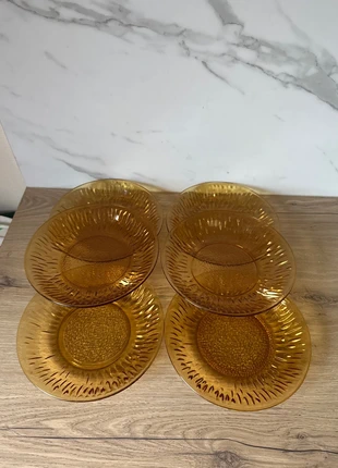 Assiettes Véréco orange fumée, marca: Véréco, estado: Muy bueno, 15,00 €, 16,45 € Protección al comprador Pro incluida