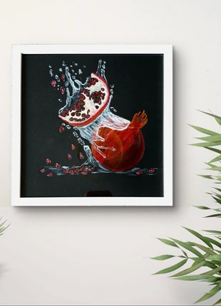 Peinture originale faite à la main et encadrée, estado: Nuevo con etiquetas, 20,00 €, 21,70 € Protección al comprador incluida