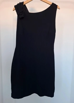 🖤 Robe Noire MNG (Taille L) Nœud Épaule Couture, marca: MNG, estado: Muito bom, tamanho: L / 40 / 12, €29.00, €31.15 inclui Proteção do Comprador