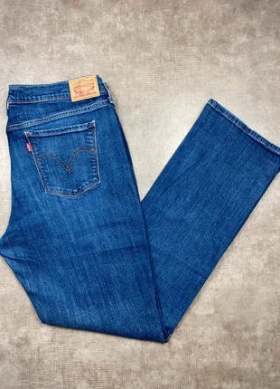 Jeans Levi's 505 Straight | Bleu Marine | Taille FR42 W33 L34 Femme, brand: Levi's, condizioni: Ottime, taglia: XL / IT 46 / EU 42, €25.00, €26.95 include la Protezione acquisti