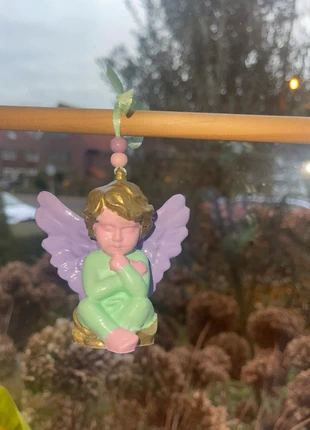 Kerst engel mint,lila 8 cm, marque: Engel, état: Neuf sans étiquette, 7,50 €, 8,58 € Protection acheteurs incluse