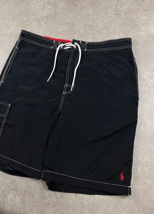 Short de Bain Ralph Lauren Noir Cavalier Rouge, marque: Ralph Lauren, état: Très bon état, taille: L, 28,00 €, 30,10 € Protection acheteurs (Pro) incluse