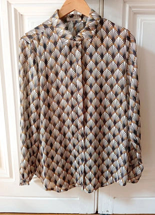 Chemise légère à motif graphique, brand: Z One, condizioni: Ottime, taglia: L / IT 44 / EU 40, €4.00, €4.90 include la Protezione acquisti