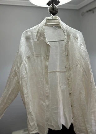 Camisa bordada blanca, marca: Zara, estado: Muy bueno, tamaño: XL / 42 / 14, 7,50 €, 8,58 € Protección al comprador incluida