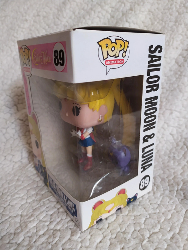 Funko POP Anime: Sailor Moon with Luna Action Figure