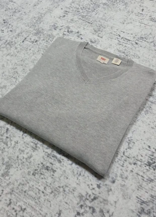 Sweat Leger Levis S Gris Pull Col V Vintage Old Money Retro Collector Y2k, marque: Levi Strauss & Co., état: Très bon état, taille: S, 20,00 €, 21,70 € Protection acheteurs (Pro) incluse