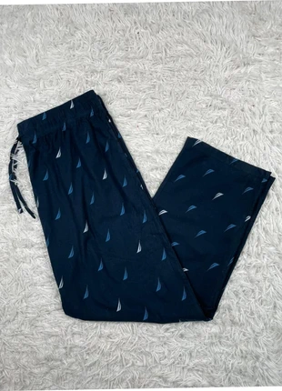 Pyjama Nautica marine avec logos et logo brodé | Taille : L, marca: Nautica, estado: Muito bom, tamanho: L, €9.90, €11.10 inclui Proteção do Comprador