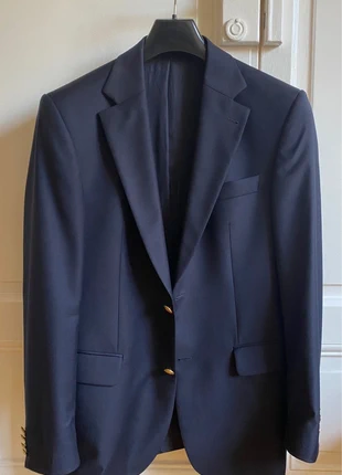 Blazer bleu nuit, brand: Vitale Barberis Canonico, condition: Very good, size: 48, €76.00, €80.50 includes Buyer Protection