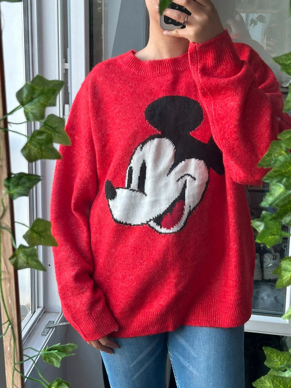 Pull rouge Mickey primark 1