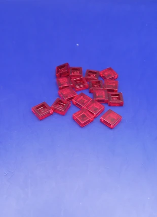 Lot de 50 Tile trans red 1 x 1 (référence : 3070b), brand: LEGO, condition: Very good, size: One size, €1.79, €2.58 includes Buyer Protection Pro