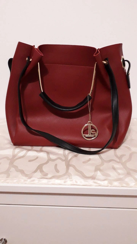 Sac rouge en cuir neuf Jean Louis Scherrer - Vinted