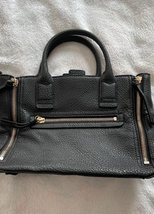 Mango Touch Black Faux Leather Handbag, brand: Mango Touch, condition: Good, £5.99, £6.99 includes Buyer Protection