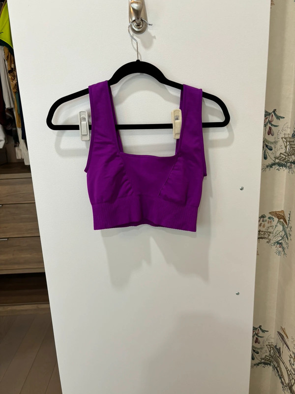 Free People Movement - Purple Sports Bra 1