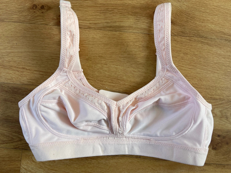 New M&S 32A Non-Wired/Non-Padded Bra, Pale Pink