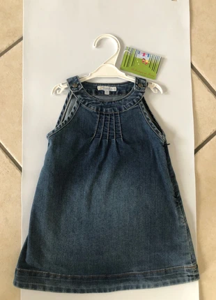 Robe en jean 18 mois, marca: Kitchoun, estado: Muito bom, tamanho: 12-18 meses / 80 cm, €1.50, €2.28 inclui Proteção do Comprador