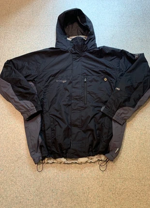 Veste Columbia XCO – Imperméable / Windbreaker Outdoor – Noir & Gris - taille L, marque: Columbia, état: Neuf sans étiquette, taille: L, 45,00 €, 47,95 € Protection acheteurs incluse