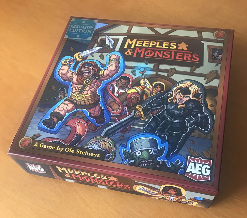 Meeples & Monsters Kickstarter Edition KS - Gioco da tavolo - Board game - AEG - 2022 1