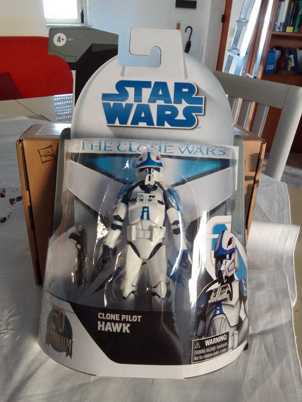 The Clone Wars Clone Pilot Hawk action figure Hasbro 1