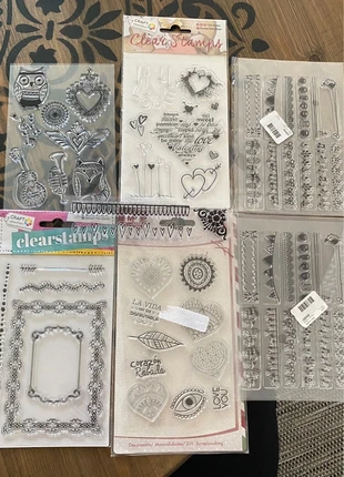 Lot clear stamps, marke: Craft Sensations, zustand: Neu, mit Etikett, 5,00 €, 5,95 € inklusive Vinted-Käuferschutz