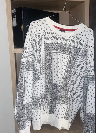 Felpa Bandana Bianca, marque: Alcott, état: Très bon état, taille: L, 10,00 €, 11,20 € Protection acheteurs incluse