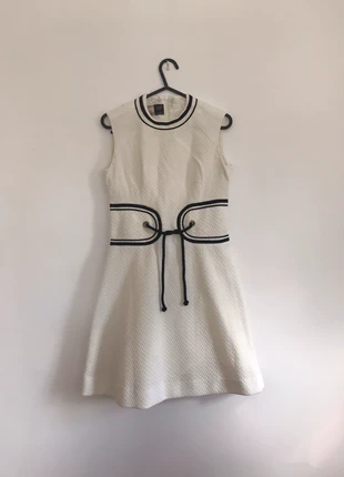 Black & white 1960s shift dress, brand: Vintage, condition: Good, size: S / 8, £35.00, £37.45 includes Buyer Protection