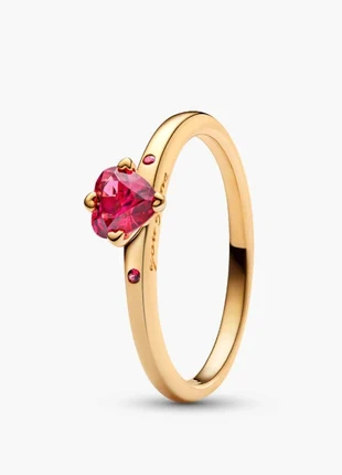 Bague Pandora en or Explosion d’Amour 14 carats pierre rouge diamant luxe, brand: Pandora, condizioni: Ottime, taglia: 16,5 mm Ø / 12, €25.00, €26.95 include la Protezione acquisti Pro