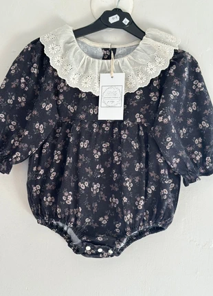 Bodie barboteuse tres douce style vintage coton solide 24 mois, marke: vintage rodage, zustand: Neu, mit Etikett, größe: 24–36 Monate / 92, 12,00 €, 13,30 € beinhaltet Vinted-Käuferschutz Pro