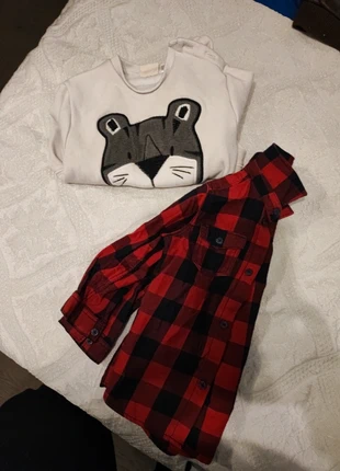 Set 2 pezzi bimbo 12/24 mesi, marque: Zara, état: Très bon état, taille: 12-18 mois / 80 cm, 8,00 €, 9,10 € Protection acheteurs incluse