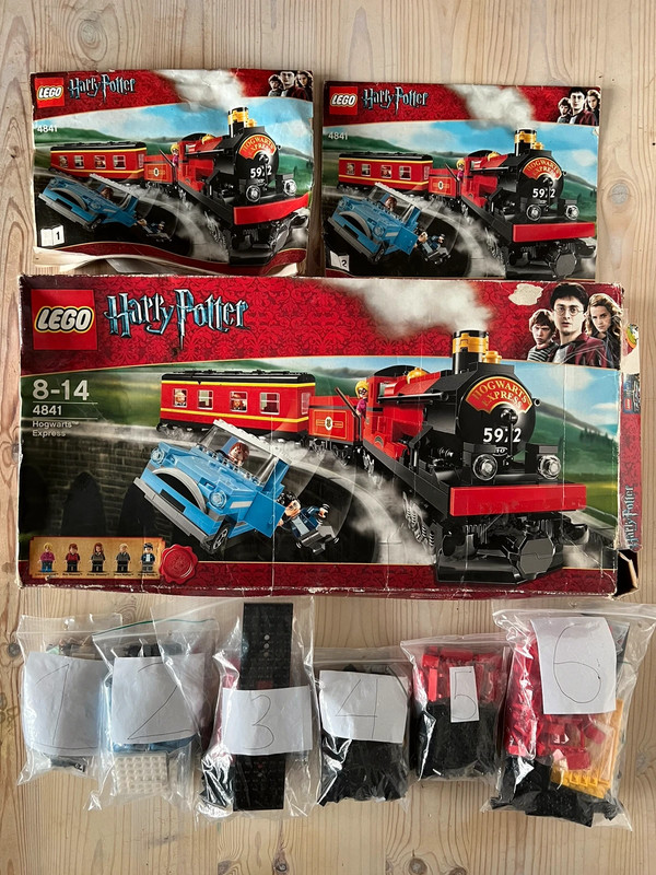 Hogwarts Express - Lego Harry Potter 4841 - Trem Expresso de Hogwarts, Brinquedo Lego Usado 70959786