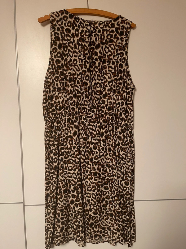 Sommerkleid Leomuster braun Gr XXL neu 3