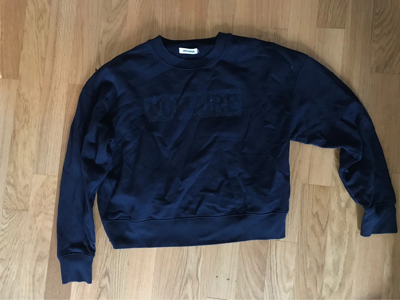 Sweat cheap bleu foncé