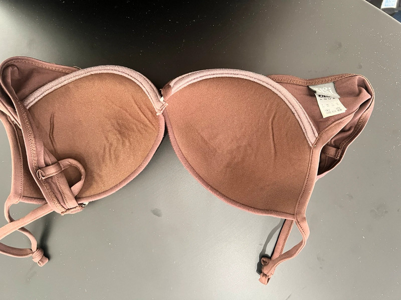 Reggiseno costume taglia 3 marrone 2