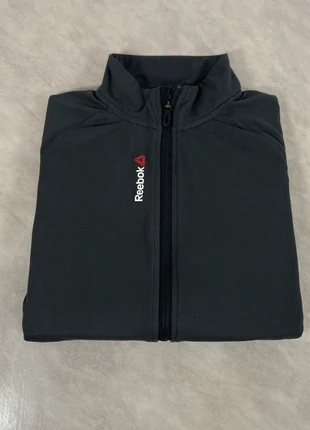 Reebok - Veste de sport zippée noire homme S - Training fitness running Code 216N, marke: Reebok, zustand: Sehr gut, größe: S, 18,00 €, 19,60 € beinhaltet Vinted-Käuferschutz Pro