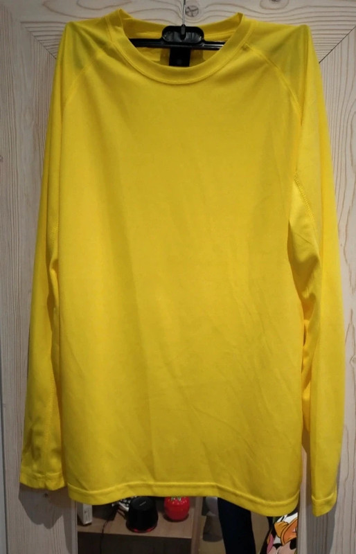 Camiseta Amarilla manga larga talla M