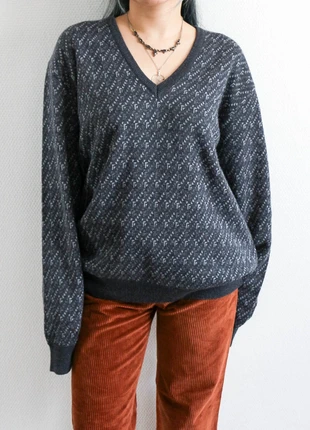 Vintage gray jumper | Pull gris vintage , marque: Vintage, état: Très bon état, taille: XL / 42 / 14, 16,00 €, 17,50 € Protection acheteurs (Pro) incluse