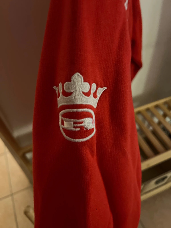 Pull sweat royal wear rouge vintage  3