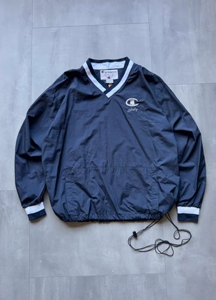 Vintage Champion Navy Windbreaker - XL, merk: Champion, staat: Goed, maat: XL, € 25,00, € 26,95 inclusief Kopersbescherming Pro